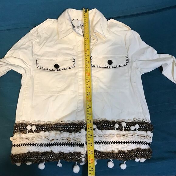 Zara summer jacket. Size Xs . New - Picture 12 of 13